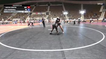 180 lbs Cons. Round 3 - Lexi Fornshell, Presbyterian vs Aniyah Griffin, Huntingdon