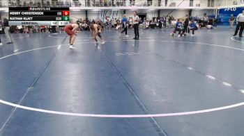 Silver 197 lbs Semifinal - Henry Christensen, Coe vs Nathan Klatt, St. Cloud State