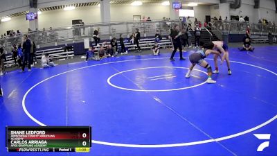 138 lbs 1st Place Match - Carlos Arriaga, Apex Grappling Academy vs Shane Ledford, Armstrong County Wrestling Academy