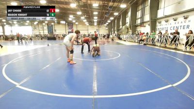 145 lbs Consi Of 16 #1 - Cael Edwards, SC vs Cole Gros, LA