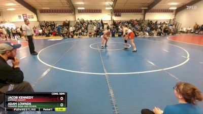 190 lbs Cons. Semi - Adam Lownds, Thunder Basin High School vs Jacob Kennedy, Natrona County