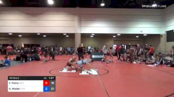 97 lbs Prelims - Vincent Paino, Apex vs Hailee Moder, Florida Pride Teal