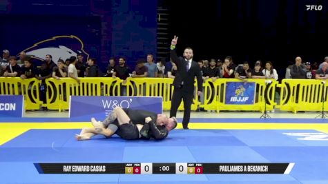 Pauljames A Bekanich vs Ray Edward Casias 2025 Pan IBJJF Jiu-Jitsu No-Gi Championship