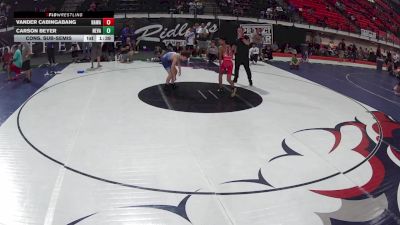 105 lbs Cons. Sub-semis - Vander Cabingabang, Hawaii vs Carson Beyer, Nevada
