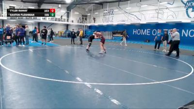 Elite 285 lbs 1st Place Match - Tyler Raway, Augsburg College vs Easton Fleshman, Iowa