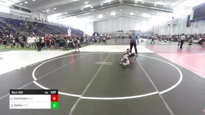 66 lbs Quarterfinal - Jesse Espinoza, Inland Elite WC vs Jaxson Hollis, 10th Planet Las Vegas