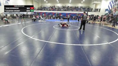 126 lbs Semifinal - Eian Schwecke, Moscow vs Calister Crosby, University