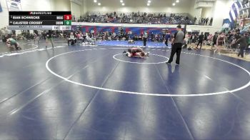 126 lbs Semifinal - Eian Schwecke, Moscow vs Calister Crosby, University