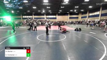 126 lbs Round Of 128 - Nicholas Baxter, Livermore Elite WC vs Keahvi Fontanez, DUB Wrestling