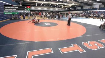174 lbs Quarterfinal - Cristian Gioia, New York University vs Jacob Hachtman, King`s College