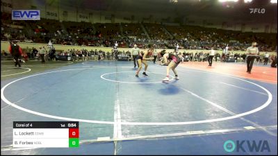 126 lbs Consi Of 4 - Loyalty Lockett, Cowboy Wrestling Club vs Bailie Forbes, Noble Takedown Club