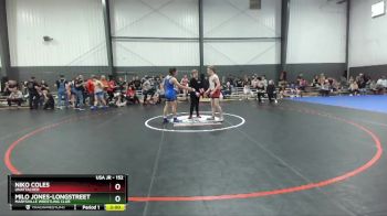 152 lbs Cons. Semi - Niko Coles, Unattached vs Milo Jones-Longstreet, Marysville Wrestling Club