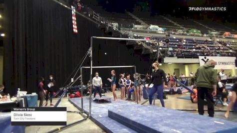 Olivia Skov - Women's Group, Twin City Twisters - 2021 Women's Xcel Region 4 Championships
