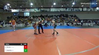 132 lbs Consolation - Jack Butler, Middletown North vs Tyler Keaney, Bishop Hendricken