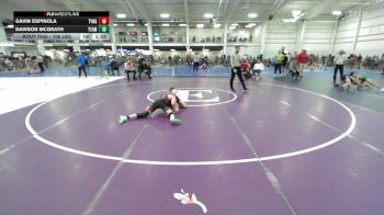 106 lbs Quarterfinal - Gavin Espinola, Tyngsborough vs Dawson Mcgrath, Team Tugman