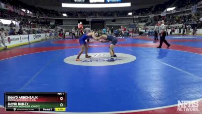 1A-4A 132 Quarterfinal - Shayd Arboneaux, Orange Beach High School vs David Bailey, Northside Methodist Academy