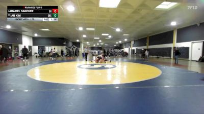 175 lbs Champ. Round 2 - Jahaziel Sanchez, Oak Hills vs Ian Kim, Granada Hills Charter