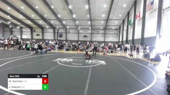 53 lbs Rr Rnd 2 - Maximus Sanchez, Victory Wrestling-Central WA vs Jacob Sawyer, Mat Demon WC