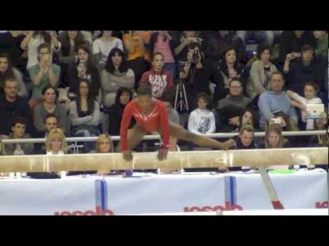 Simone Biles (USA) 2013 Jesolo - BB EF, 1st place 15.10