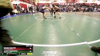 150 lbs Champ. Round 1 - Shane Nguyen, Archbishop Mitty vs Wyatt Radonich, King`s Academy