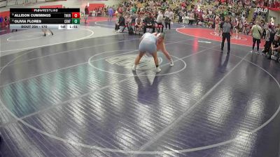 170 lbs Champ. Round 2 - Olivia Flores, Centennial vs Allison Cummings, Thurston