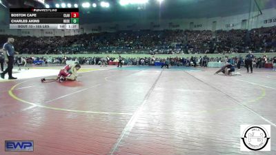 105 lbs Round Of 64 - Boston Cape, Claremore Wrestling Club vs Charles Akins, Husky Wrestling Club