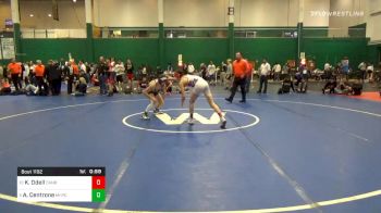 113 lbs Consolation - Kai Odell, Danbury vs Angelo Centrone, Mahopac