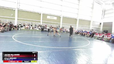 106 lbs Placement Matches (8 Team) - Jacob Millward, Utah Gold vs Kyle Menuez, Colorado