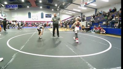 58 lbs 3rd Place - Chance Peters, Claremore Wrestling Club vs Cooper Carlton, Cowboy Wrestling Club