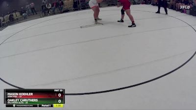 288 lbs Round 1 (8 Team) - Mason Koehler, Iowa PWC vs Oakley Caruthers, Oklahoma Elite