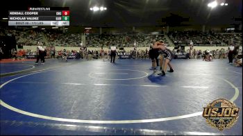 170 lbs Consi Of 16 #2 - Kendall Cooper, Chickasha Youth Wrestling vs Nicholas Valdez, Glory Wrestling Academy