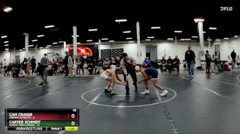 92 lbs Semis (4 Team) - Carter Schmidt, Junior Terps Xpress vs Cam Craigie, Virginia Patriots
