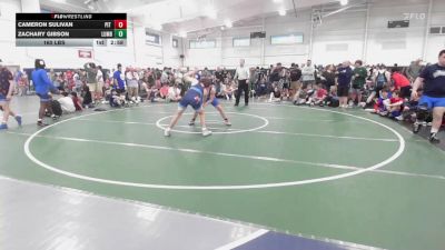 160 lbs Quarterfinal - Cameron Sulivan, Pit Crew-HS vs Zachary Gibson, Lumberyard Wrestling-HS
