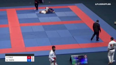 VINICIUS CRUZ vs BRUNO TOSTO 2018 Abu Dhabi Grand Slam Rio De Janeiro
