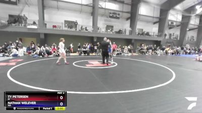 126 lbs Champ. Round 1 - Ty Petersen, ID vs Nathan Welever, WA