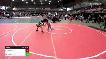 156 lbs Rr Rnd 3 - Ethan Jordan, Bennett vs Maddux Najera, Pomona Elite WC