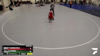 105 lbs Semis (4 Team) - Brody VanHeuveln, KMS vs Dallas Gossen, Jackson