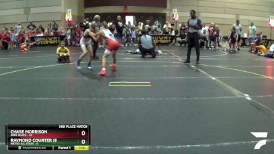 96 lbs Finals (8 Team) - Chase Morrison, Ares Black vs Raymond Courter III, Metro All Stars
