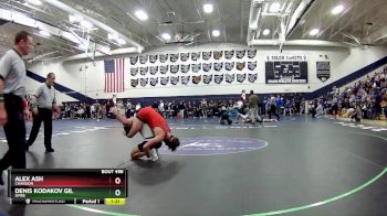 157 lbs Semifinal - Denis Kodakov Gil, Spire vs Alex Ash, Chardon