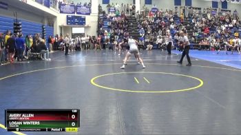 138 lbs Cons. Round 7 - Logan Winters, Yale HS vs Avery Allen, LIBERTY-BENTON