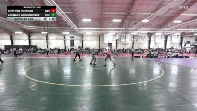 165 lbs Consi Of 8 #2 - Brayden Knowles, OLWC vs Abubakr Abdelmutalb, Unattached