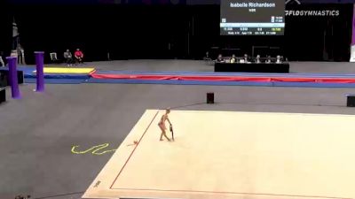 Victoria Kobelev - Ribbon, STLE - 2021 USA Gymnastics Championships