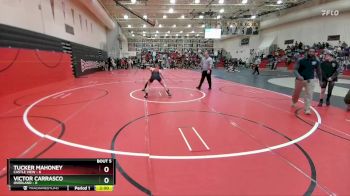 126 lbs Round 3 (4 Team) - Tucker Mahoney, Castle View vs Victor Carrasco, Overland