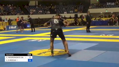 CHARLES NEGROMONTE SANTOS vs VAGNER S ROCHA 2022 World IBJJF Jiu-Jitsu No-Gi Championship