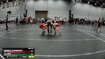 98 lbs Round 7 (8 Team) - Barrett Stemberger, Impact Black vs Eli Shea, South Side WC Black