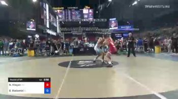 182 lbs Round Of 64 - Nathaniel Kisgen, Minnesota vs Ben Bielawski, Illinois