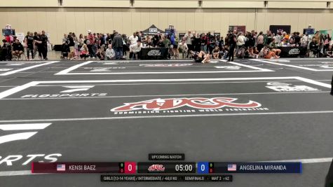 Kensi Baez vs Angelina Miranda 2025 ADCC Orlando Open/Youth Trials