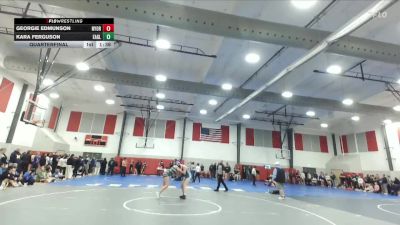 140 lbs Quarterfinal - Georgie Edmunson, Nyssa vs Kara Ferguson, Eagle