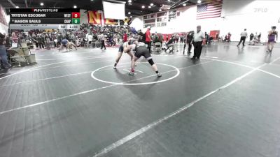 175 lbs Champ. Round 1 - Trystan Escobar, Western vs Mason Sauls, Chaparral