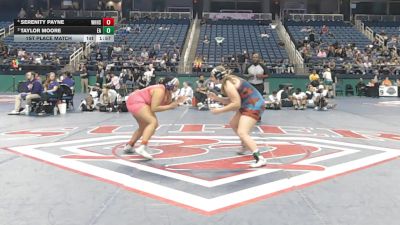 5A - 235 lbs 1st Place Match - Serenity Payne, West Henderson High School vs Taylor Moore, East Rowan High School